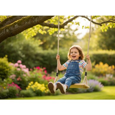 Садова гойдалка Garden Line HAM6584 Дерево HAM6584 фото - 5