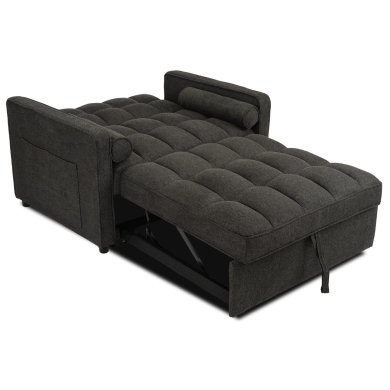 Кресло мягкое раскладное Mebel Elit CORRA Черный - 6 Кресло мягкое раскладное Mebel Elit CORRA Черный ME.CORRA/CZ/T/SOF фото - 6