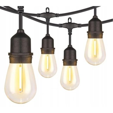 Декоративна гірлянда Garden Line 10 LED 7 м Теплий-білий SOL1243 фото - 3