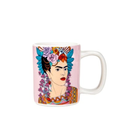 Чашка з блюдцем Homla FRIDA KAHLO 80 мл Принт 226239 фото - 2