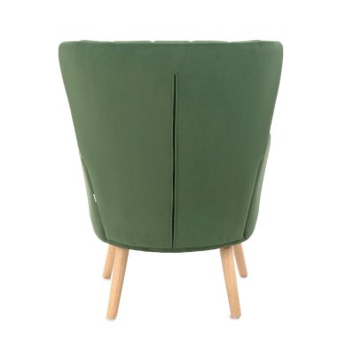 Крісло м'яке Homla MILLS Welur Зелений 218189 фото - 4