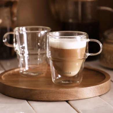 Набор чашек Homla Cembra 0,2 л | Прозрачный - 4 Набор чашек Homla Cembra 0,2 л | Прозрачный 211230 фото - 4