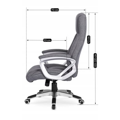 Офисное кресло Mebel Elit BRAVO 2 Серый - 12 Офисное кресло Mebel Elit BRAVO 2 Серый ME.BRAVO/P/T/FO фото - 12