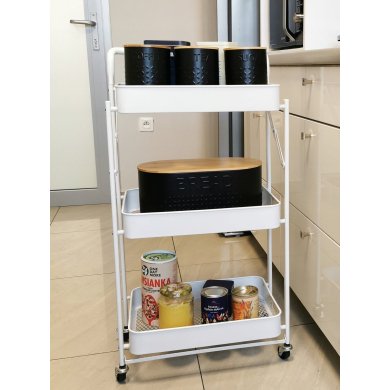 Тележка складная с ручкой Kontrast Белый 6.02.20032 фото - 11