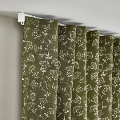 IKEA Шторы TRYSTAVMAL 145х300 см 2 шт Зеленый (ИКЕА ТРИСТАВМАЛ) 20559704 фото - 5