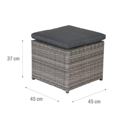 Комплект садовой мебели Meven BERGEN Серый MV-MSTO-207-BERGEN фото - 16