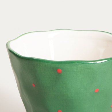 Кружка Homla LISSA 300 мл Зелений 241512 фото - 3
