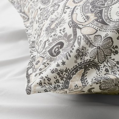 Наволочка RODGERSIA 50х60 см Серый - 2 IKEA Наволочка RODGERSIA 50х60 см Серый (ИКЕА РОДЖЕРСИЯ) 20579542 фото - 2