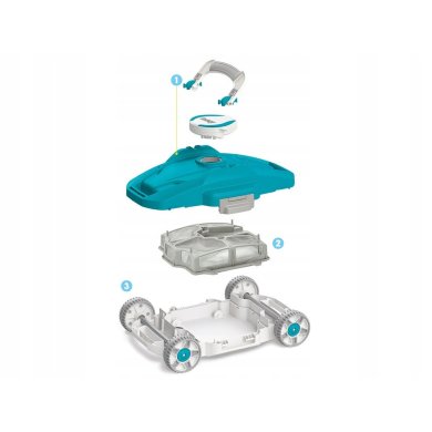 Автоматический пылесос для бассейна Bestway 58765 AQUATRONIX G200 Бирюзовый BES58765 фото - 12