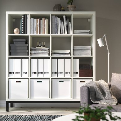 Стелаж KALLAX Білий - 4 IKEA Стелаж KALLAX Білий (ИКЕА КАЛЛАКС) 29442719 фото - 4