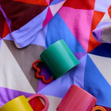 Кружка Homla BOJA 3 450 мл Зеленый 234211 фото - 6