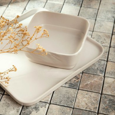 Глубокая тарелка Homla TOSAL 19 см Белый - 5 Глубокая тарелка Homla TOSAL 19 см Белый 232425 фото - 5