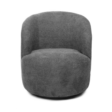 Кресло мягкое поворотное Homla SVINGEN Серый 221252 фото - 3