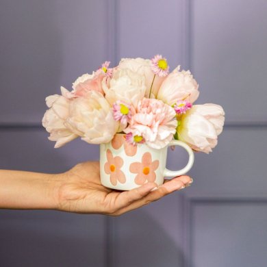 Кружка Homla GRADAS 300 мл Рожевий 224728 фото - 5