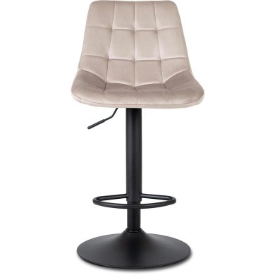 Барний стілець Mebel Elit ARCOS 2 Welur Бежевий - 2 Барний стілець Mebel Elit ARCOS 2 Welur Бежевий ME.ARCOS2/BZ/V/H фото - 2