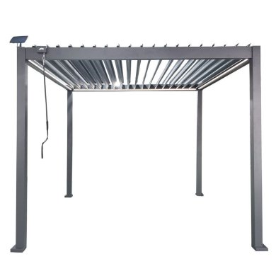 Пергола з LED підсвіткою Garden Line 3x3 м Сірий GOL0555 фото - 2