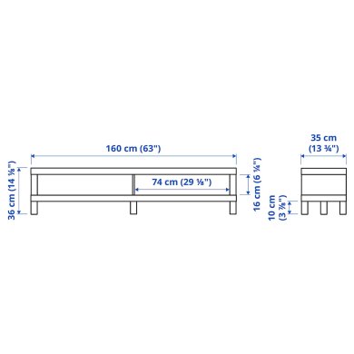 LACK - 6 IKEA LACK (ИКЕА НЕДОСТАТОК) 30498927 фото - 6