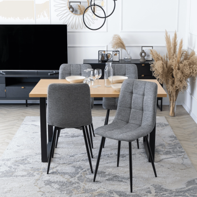 Обеденный стул Mebel Elit PERU 2 Серый - 5 Обеденный стул Mebel Elit PERU 2 Серый ME.PERU2/P/T/K фото - 5