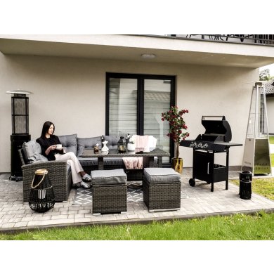 Комплект садових меблів Garden Line MARINE Сірий ABI3453 фото - 5