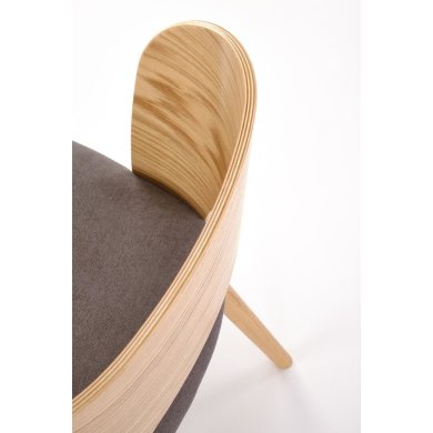 Обеденный стул Halmar CADIZ Пепельный - 8 Обеденный стул Halmar CADIZ Пепельный V-PL-CADIZ-NATURALNY/POPIEL фото - 8