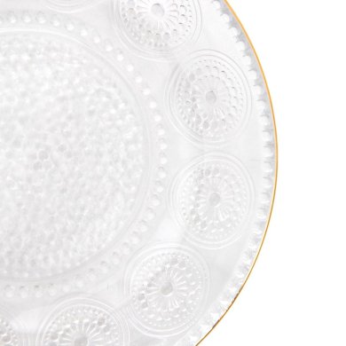 Десертна тарілка Homla BARREL 15 см Прозорий - 3 Десертна тарілка Homla BARREL 15 см Прозорий 214166 фото - 3