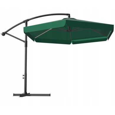 Садова парасоля з чохлом Garden Line BANANA 300 см Зелений GAO2859 фото - 2