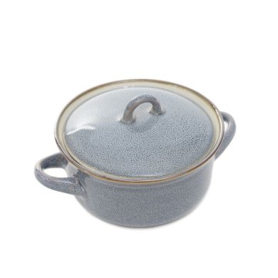 Горшок для запекания с крышкой Homla LARISA 0,5 л Серый 218383 фото - 3