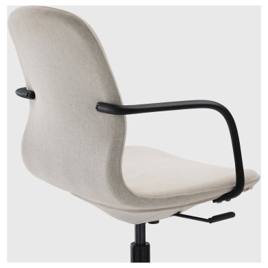 IKEA Офисное кресло LANGFJALL Бежевый (ИКЕА ЛАНГФЬЯЛЛЬ) 19177857 фото - 5