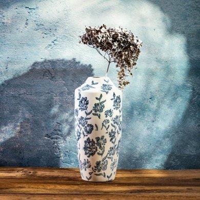 Ваза Homla FLORAL HAMPTONS 14x30 см Принт 236730 фото - 4