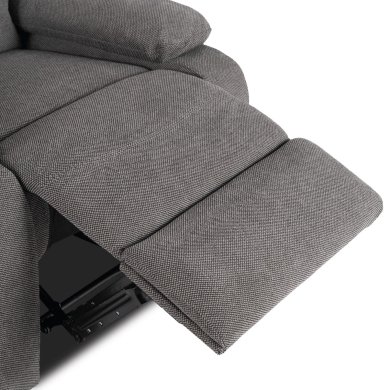 Крісло м'яке розкладне з реклайнером Mebel Elit KOBE 2 Сірий ME.KOBE/P/T/FW фото - 10