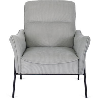 Кресло мягкое Mebel Elit ALBERTO Серый ME.ALBERTO/P/T/FW фото - 2