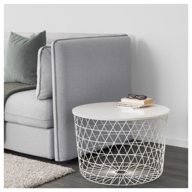 Журнальный стол KVISTBRO Белый - 5 IKEA Журнальный стол KVISTBRO Белый (ИКЕА КВИСТБРО) 50322239 фото - 5