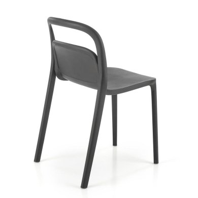 Садовый стул Halmar K490 Черный - 6 Садовый стул Halmar K490 Черный V-CH-K/490-KR-CZARNY фото - 6