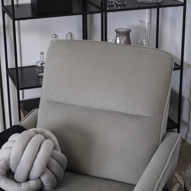 Кресло мягкое Mebel Elit ALBERTO Серый ME.ALBERTO/P/T/FW фото - 8