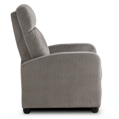 Кресло мягкое раскладное с реклайнером Mebel Elit DANNY Velvet Серый - 4 Кресло мягкое раскладное с реклайнером Mebel Elit DANNY Velvet Серый ME.DANNY/P/SZTR/FW фото - 4