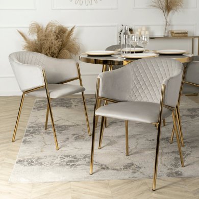 Обідній стілець Mebel Elit INNES Welur Сірий ME.INNES/P/ZL/V/K фото - 7