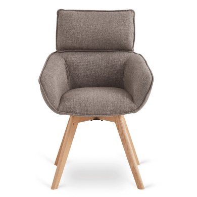 Обеденный стул поворотный Mebel Elit DIAS Коричневый ME.DIAS/BR/T/K фото - 2