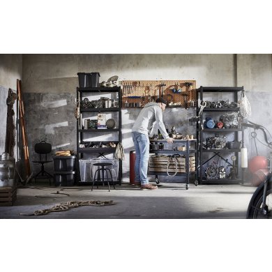 Стеллаж BROR Черный - 9 IKEA Стеллаж BROR Черный (ИКЕА BROR) 69471738 фото - 9