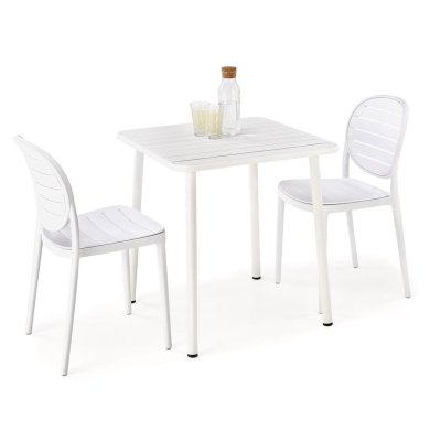 Садовий стілець Halmar K529 Білий V-CH-K/529-KR-BIAŁY фото - 8