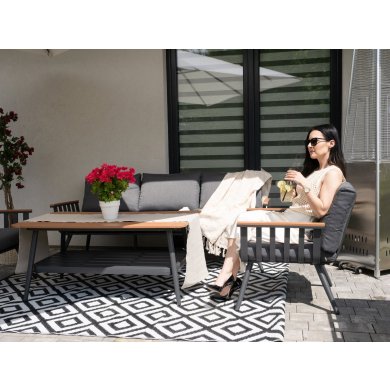 Комплект садовой мебели Garden Line ALM9415 Серый - 15 Комплект садовой мебели Garden Line ALM9415 Серый ALM9415 фото - 15