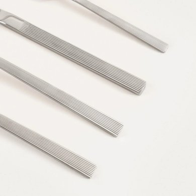 Набір столових приборів Homla STRIDE 16 шт Сріблястий 243070 фото - 3