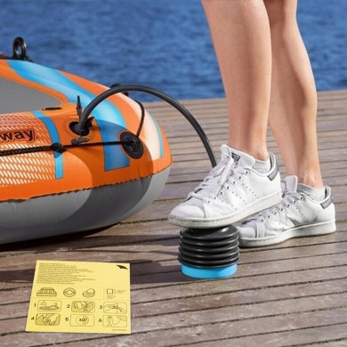 Надувний човен Bestway 61141 KONDOR 2000 Помаранчевий BES61141 фото - 8