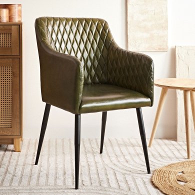 Обідній стілець Homla BRIZO Зелений 226960 фото - 6