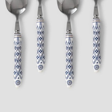 Набір столових ложок Homla MODERN HAMPTONS 4 шт Принт 240530 фото - 3