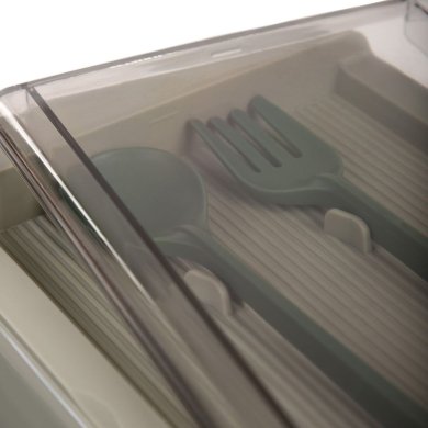 Ланч-бокс з столовими приборами Homla BOXIE 540 мл Зелений - 3 Ланч-бокс з столовими приборами Homla BOXIE 540 мл Зелений 233738 фото - 3