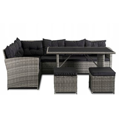 Комплект садовой мебели Mebel Elit DALLAS Серый ME.DALLAS/JP/RT/OGR/ZES фото - 3