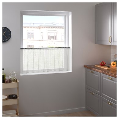 IKEA Тюль MARIELENA 150х50 см Белый (ИКЕА МАРИЕЛЕНА) 00417428 фото - 5