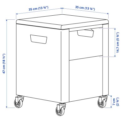 IKEA TROTTEN (ИКЕА ТРОТТЕН) 20474842 фото - 3