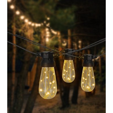 Декоративна гірлянда Garden Line 20 LED 17 м Тепло-білий - 5 Декоративна гірлянда Garden Line 20 LED 17 м Тепло-білий SOL1281 фото - 5