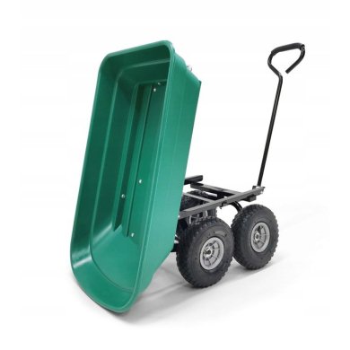 Садовая тележка Kontrast 70 л Зеленый 5.18.27496 фото - 4